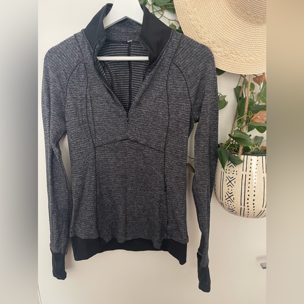 Lululemon Runderful Half Zip Long Sleeve Shirt